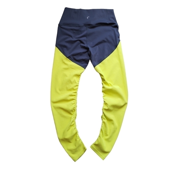 NWT | ZYIA Neon Yellow Parallel Luxe High Rise 7/8 24” Leggings, Size 6-8 - Picture 3 of 5